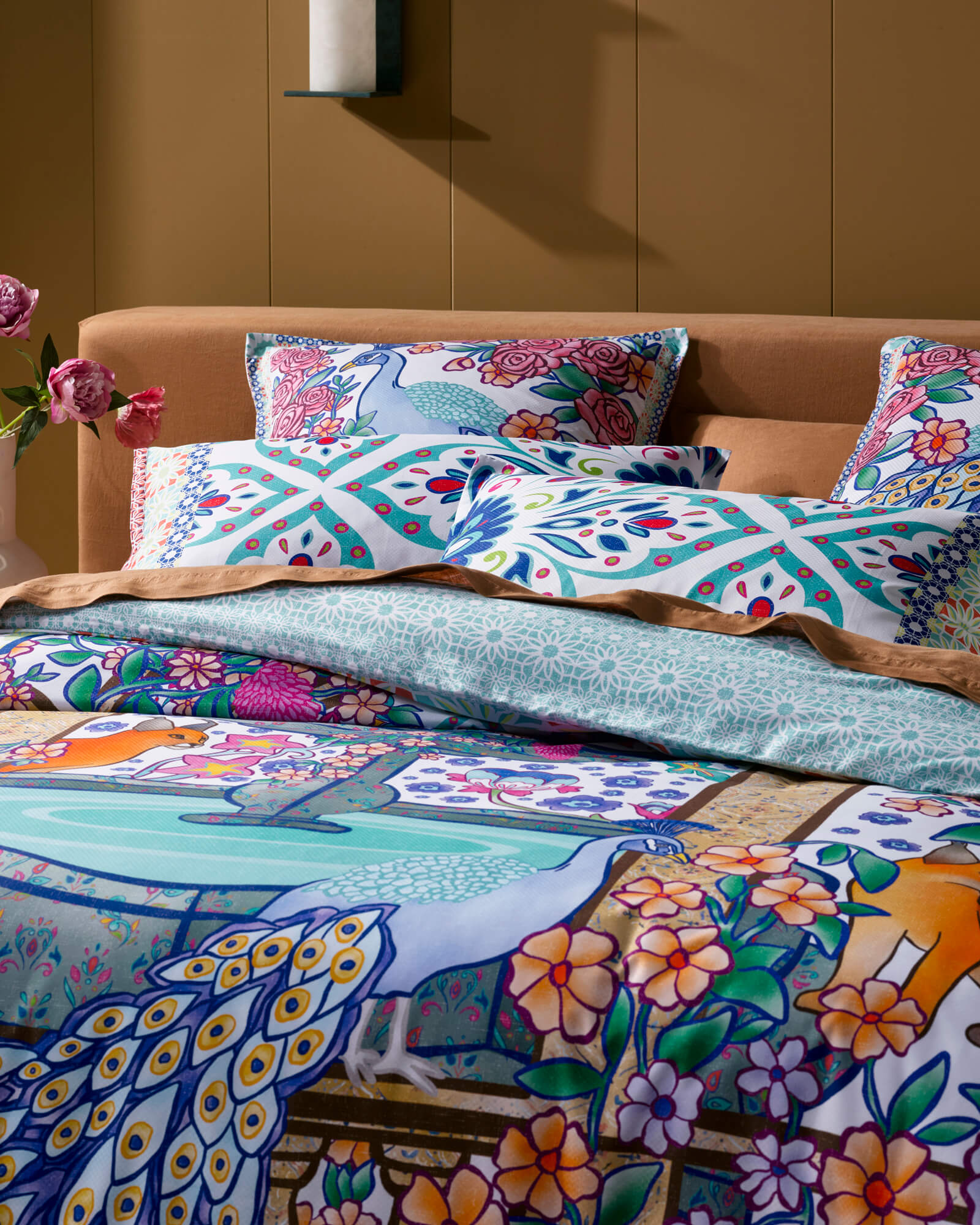 Aria Multi European Pillowcase (Single)
