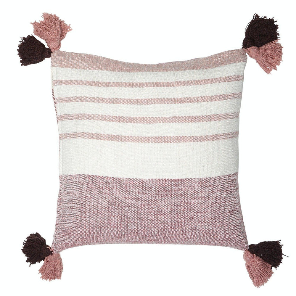 Brighton Hand Woven Striped Square Cushion Cover