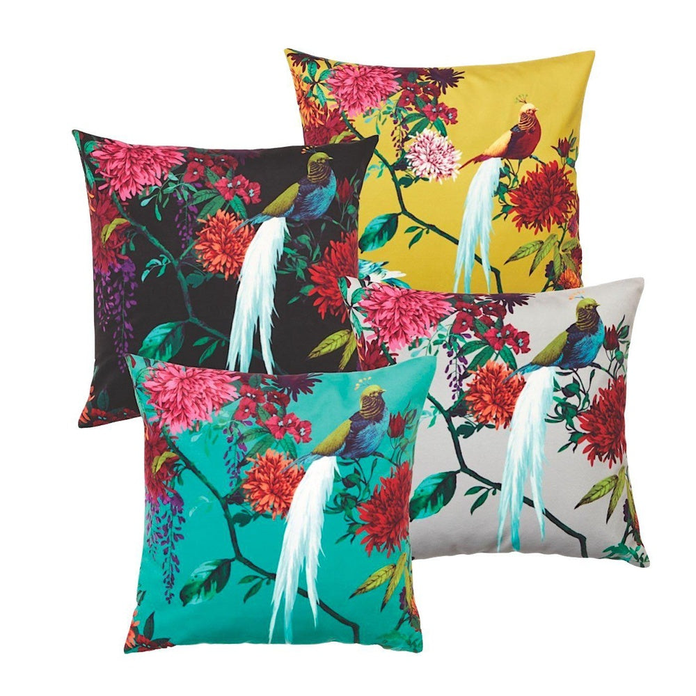 Chintz Square 50x50cm Velvet Cushion Cover