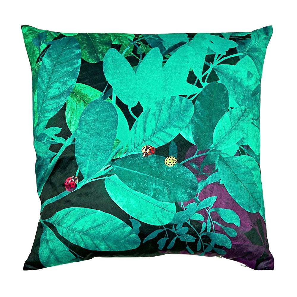 Ghost Square 50x50cm Velvet Cushion Cover