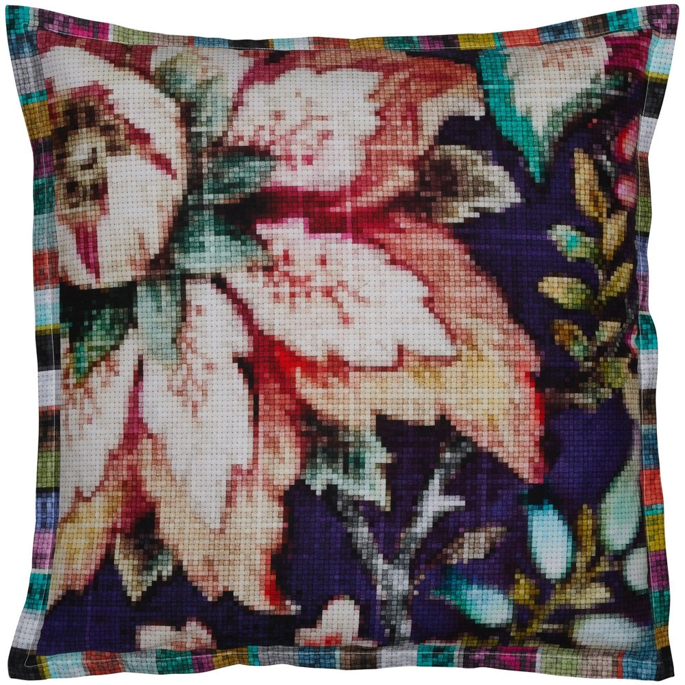 Jacobean Purple European Pillowcase