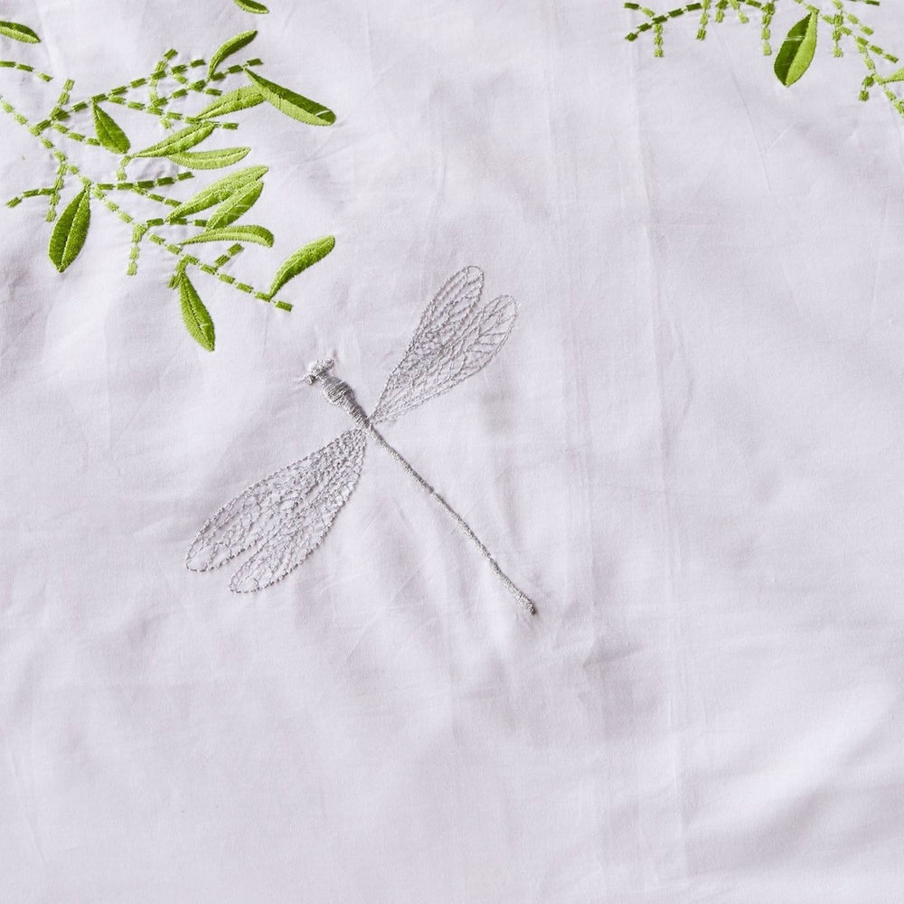 Pascale Green Quilt Cover Set