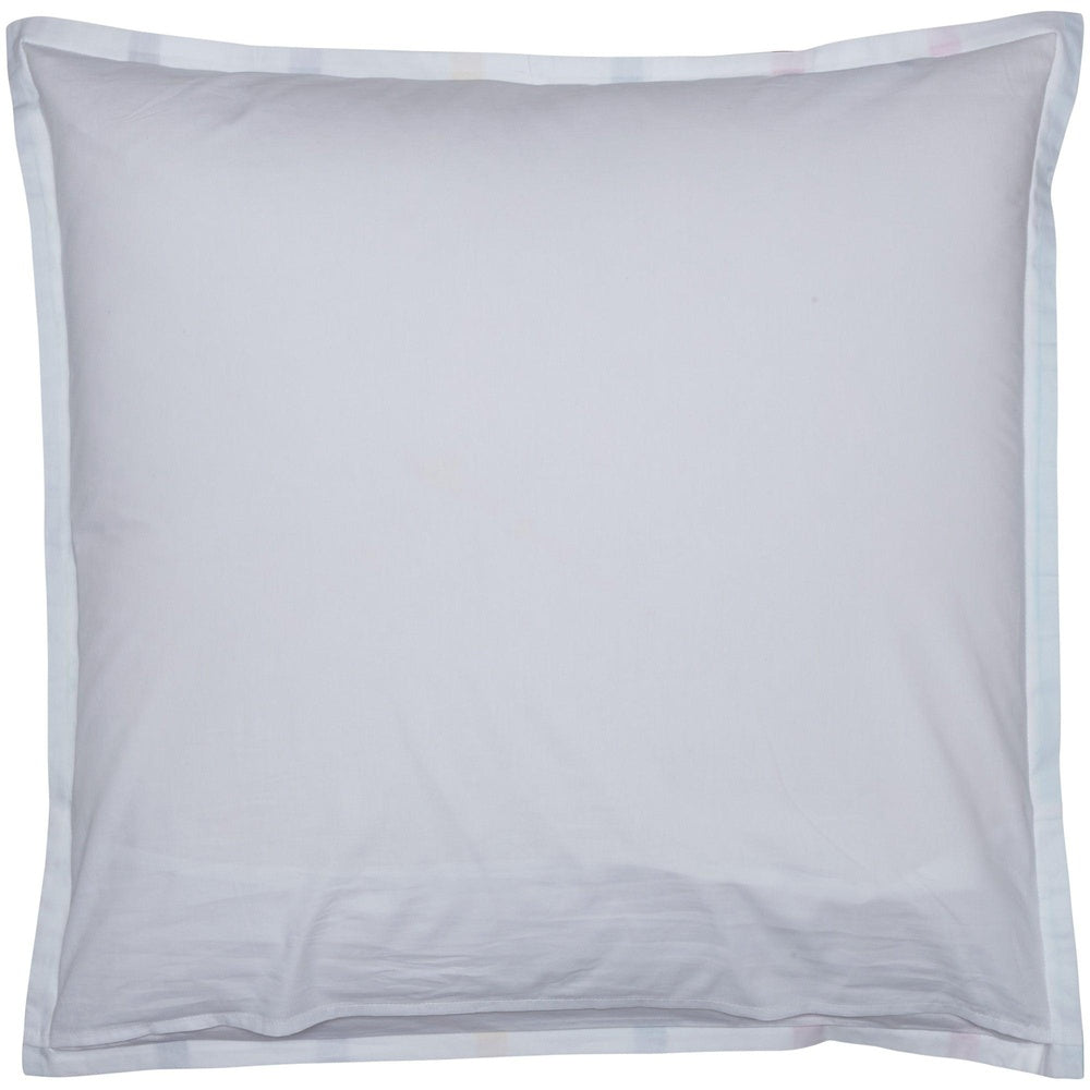 Pencil Stripes White European Pillowcase