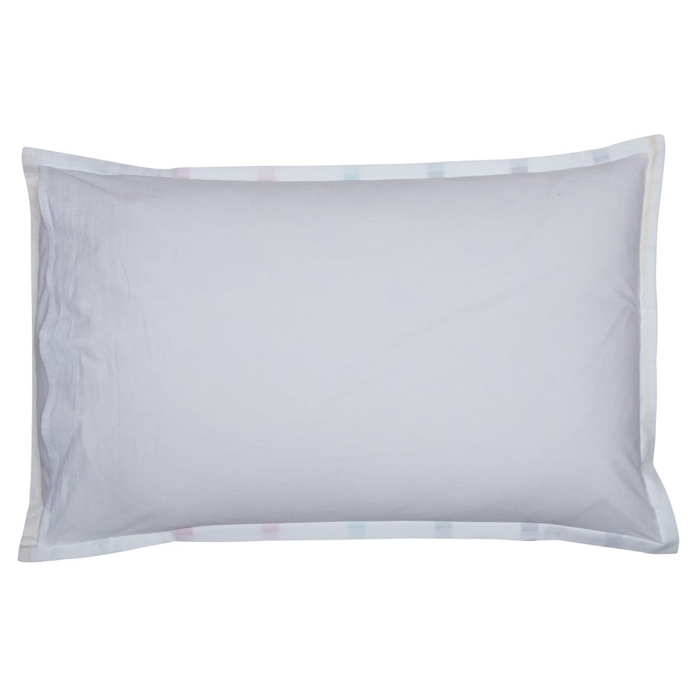 Pencil Stripes White Quilt Cover Set