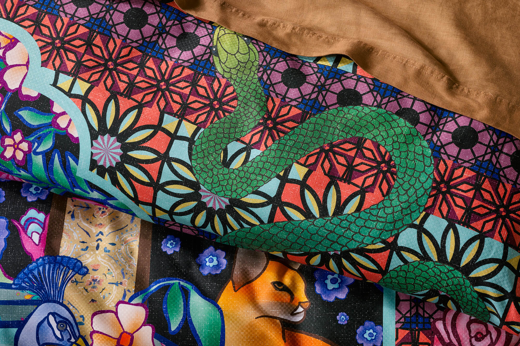 How to Style Bold Bedding Without Overwhelming Your Room