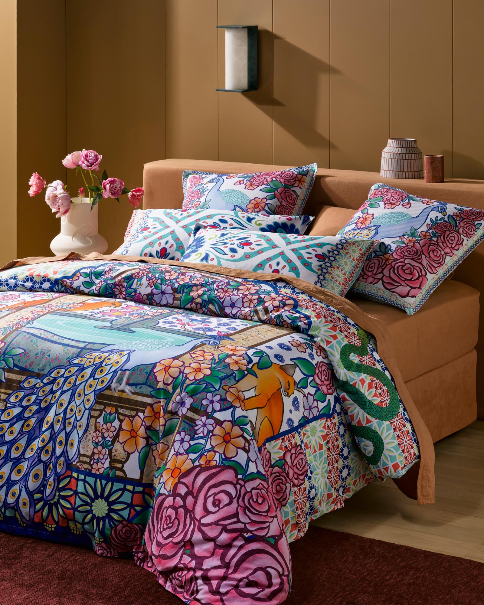 Aria Multi European Pillowcase (Single)
