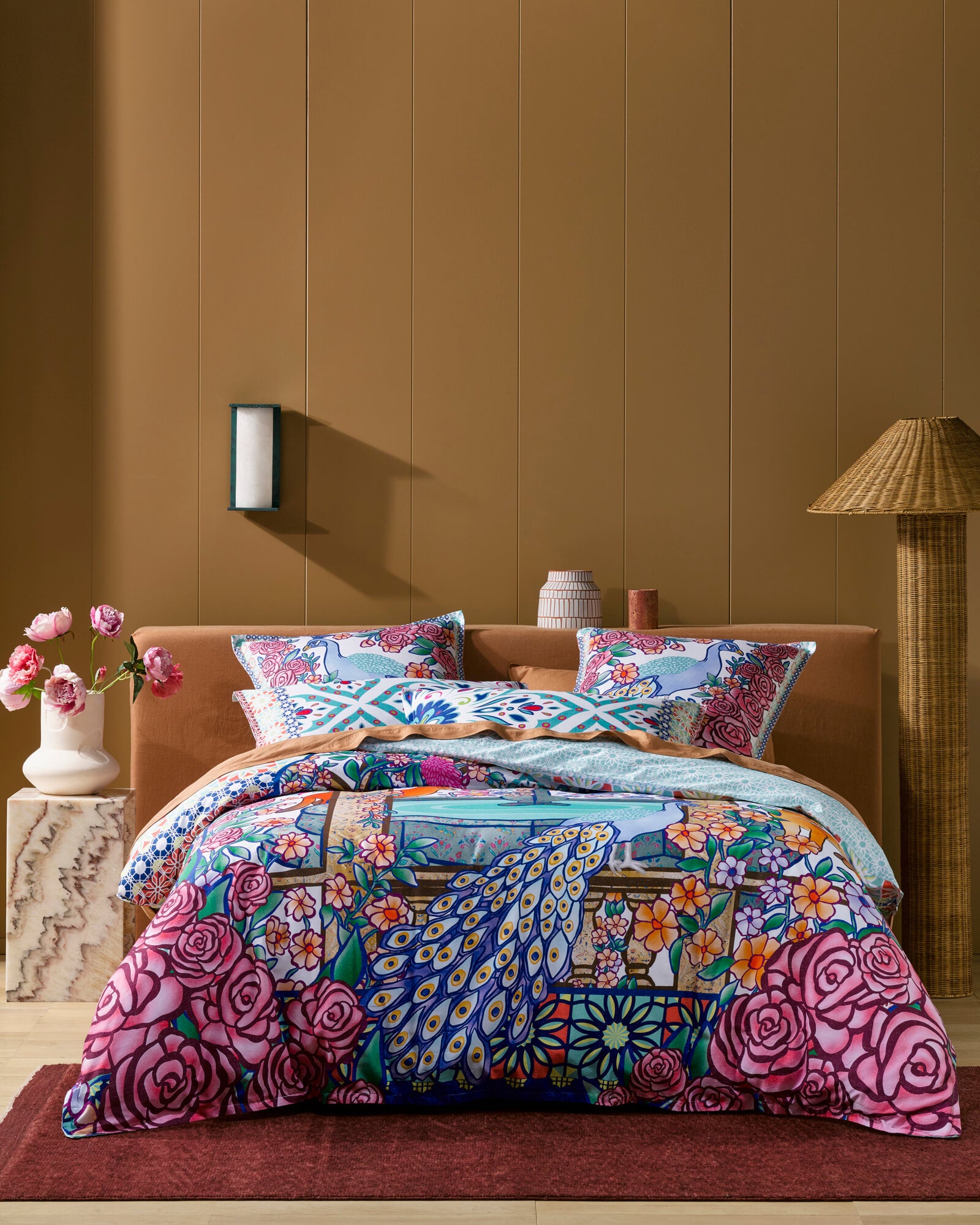 Aria Multi European Pillowcase (Single)