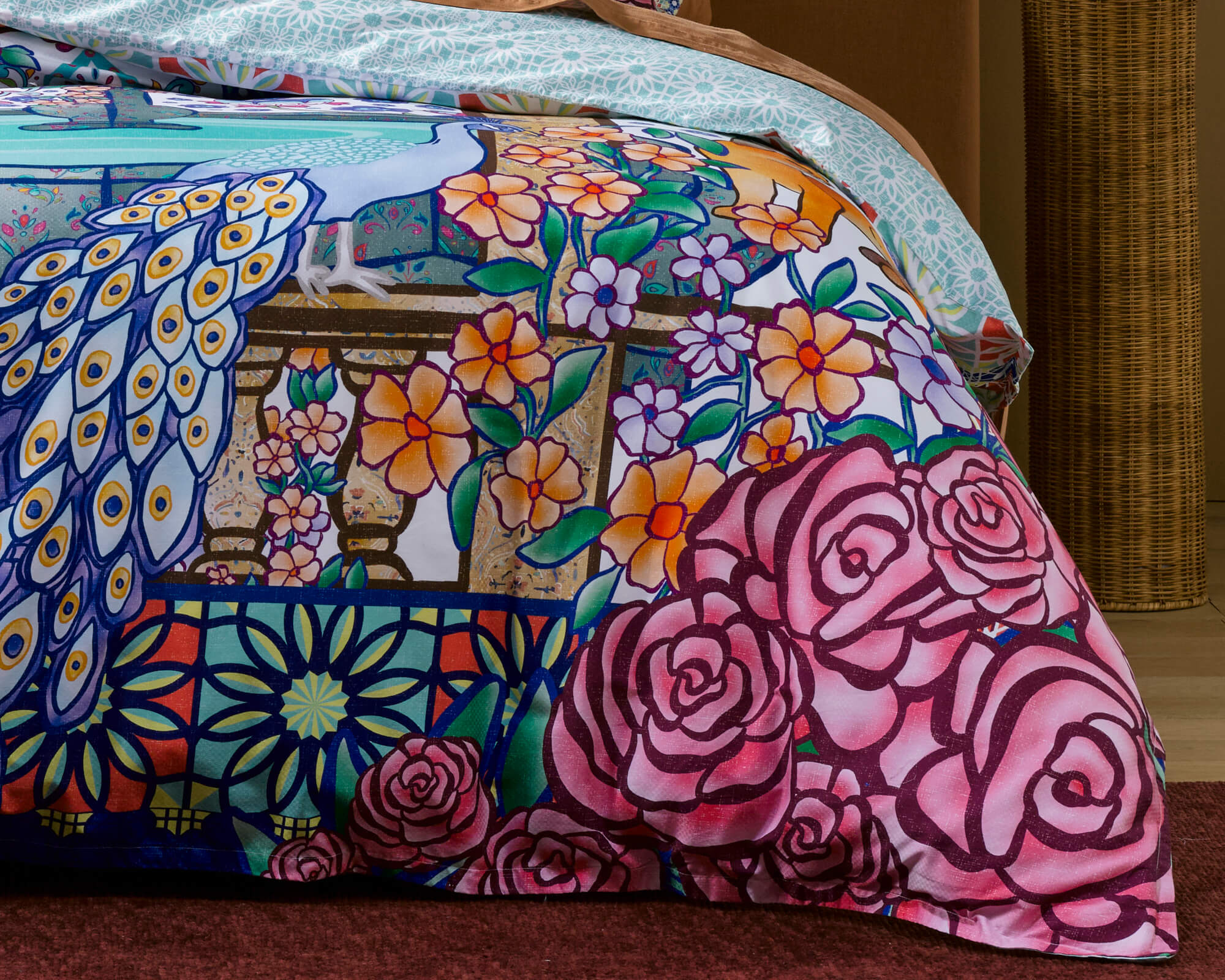 Aria White Quilt Cover Set