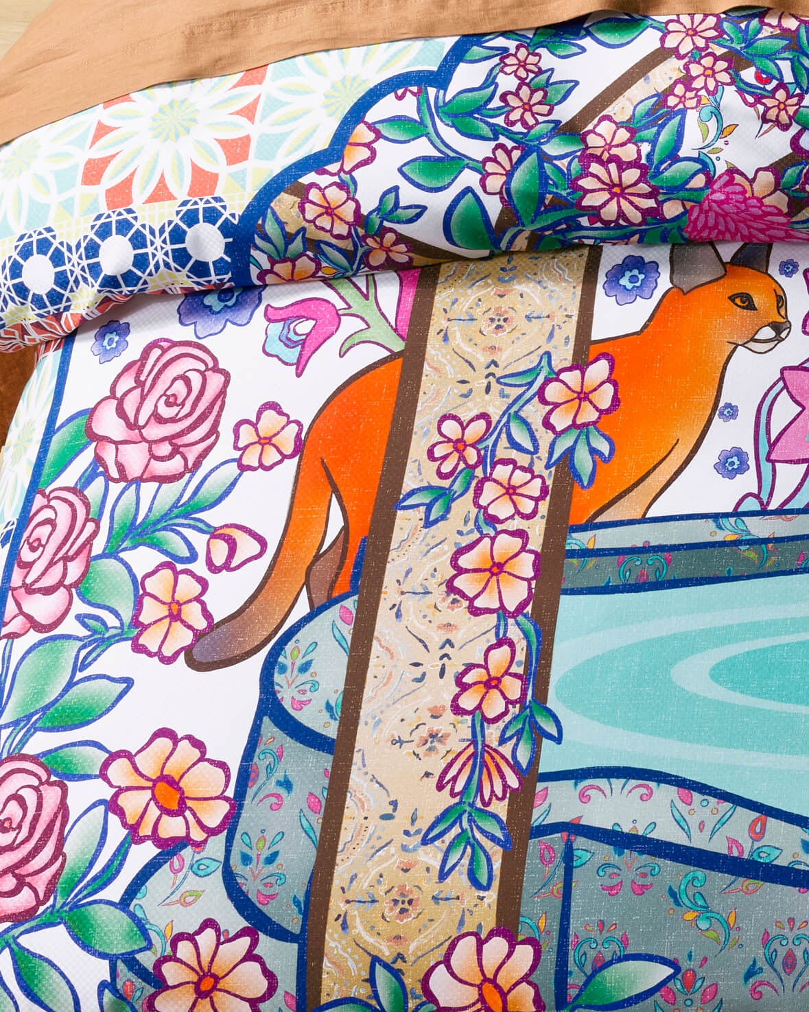 Aria White Quilt Cover Set