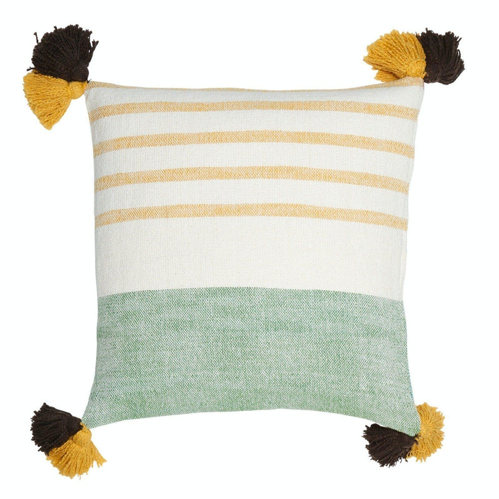 Brighton Hand Woven Striped Square 50x50cm Cushion Cover