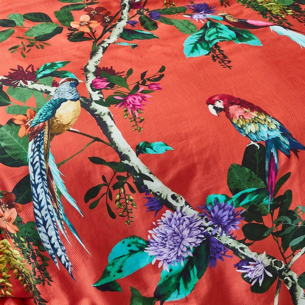 Chintz Tangerine Quilt Cover Set