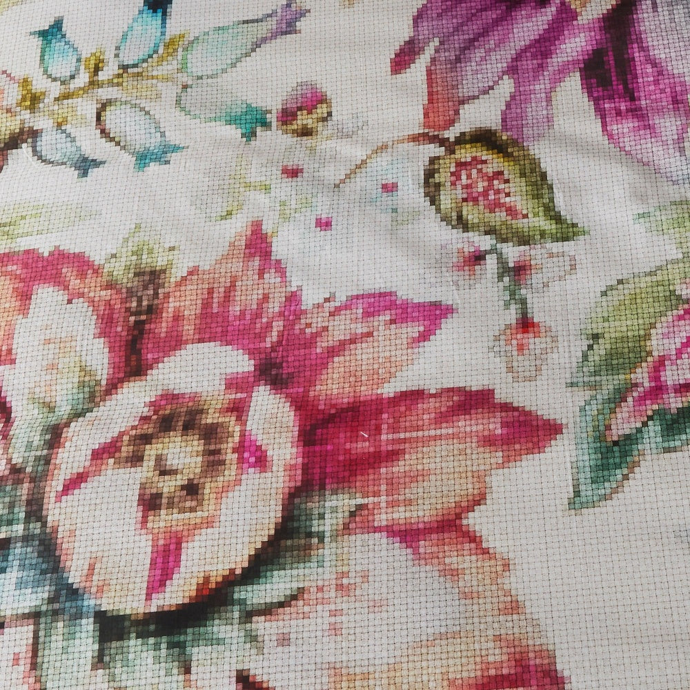 Jacobean Ivory Quilt Cover Set