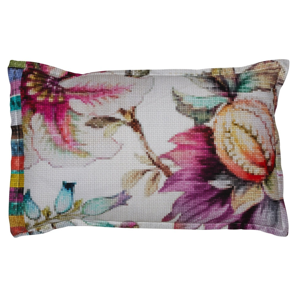 Jacobean Ivory Quilt Cover Set