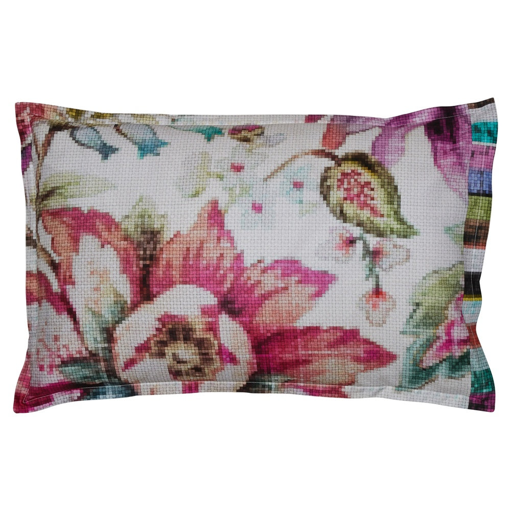 Jacobean Ivory Quilt Cover Set