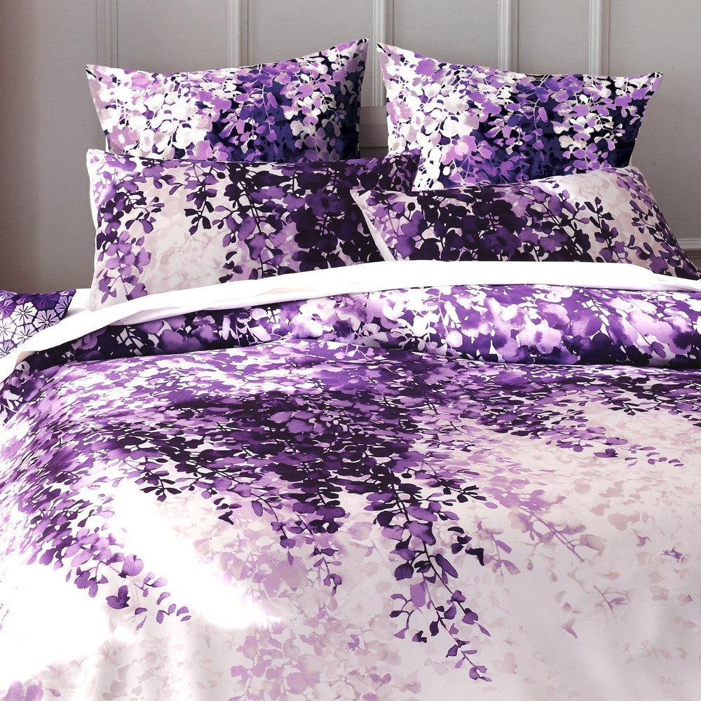 Josephine Purple Quilt Cover Set