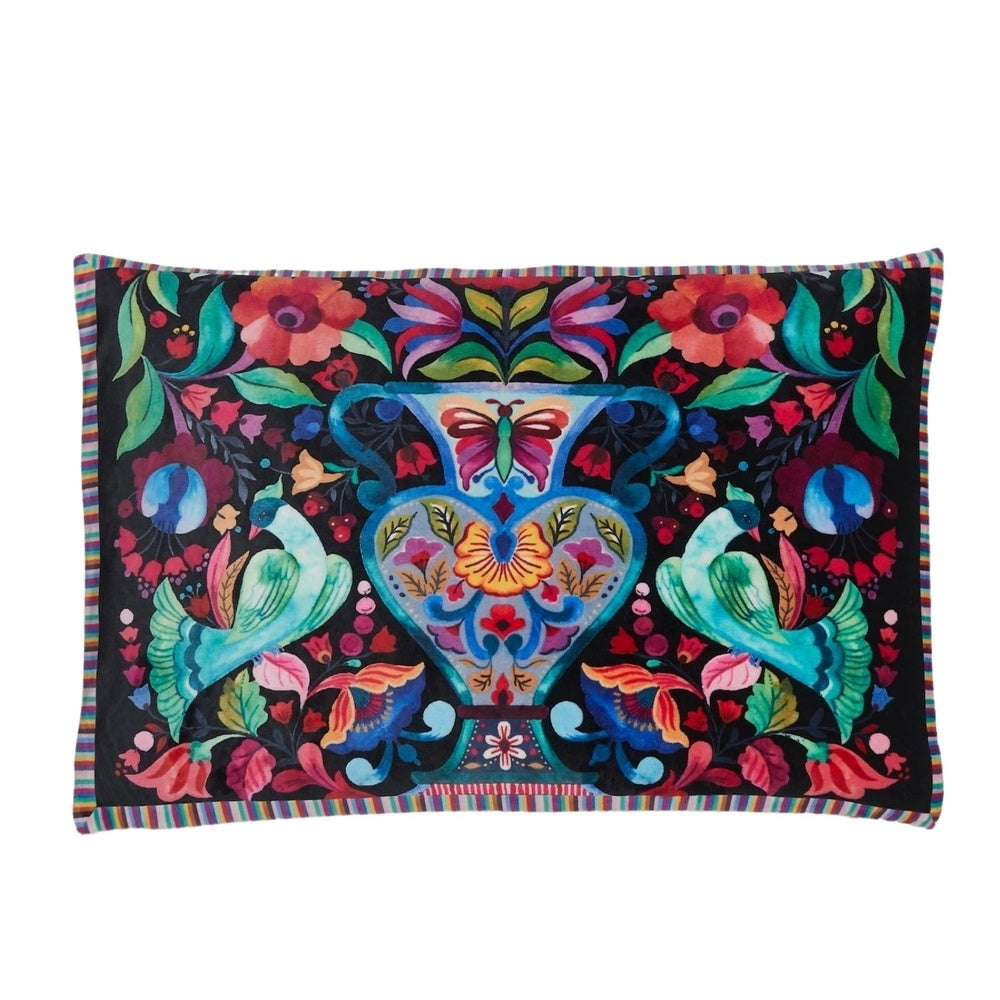 Mallorca Rectangle 55x35cm Velvet Cushion Cover