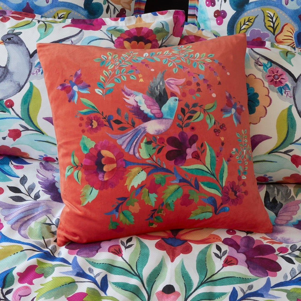 Mallorca Square 50x50cm Velvet Cushion Cover