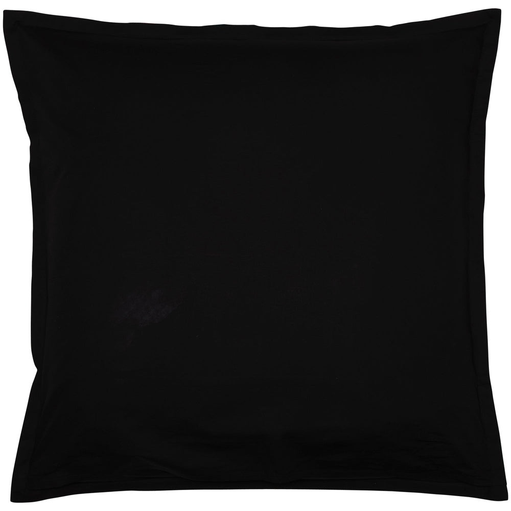 Pencil Stripes Black European Pillowcase