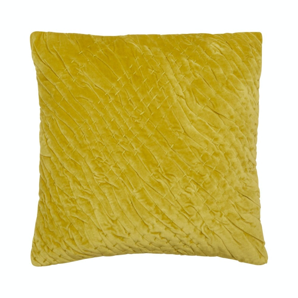 Ripple Square 50x50cm Velvet Cushion Cover