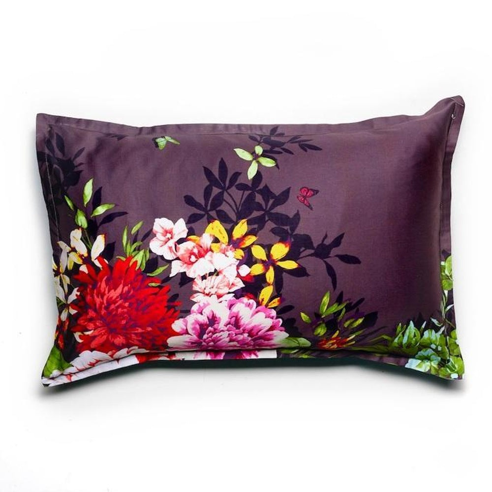 Tropicana Charcoal Quilt Cover Set