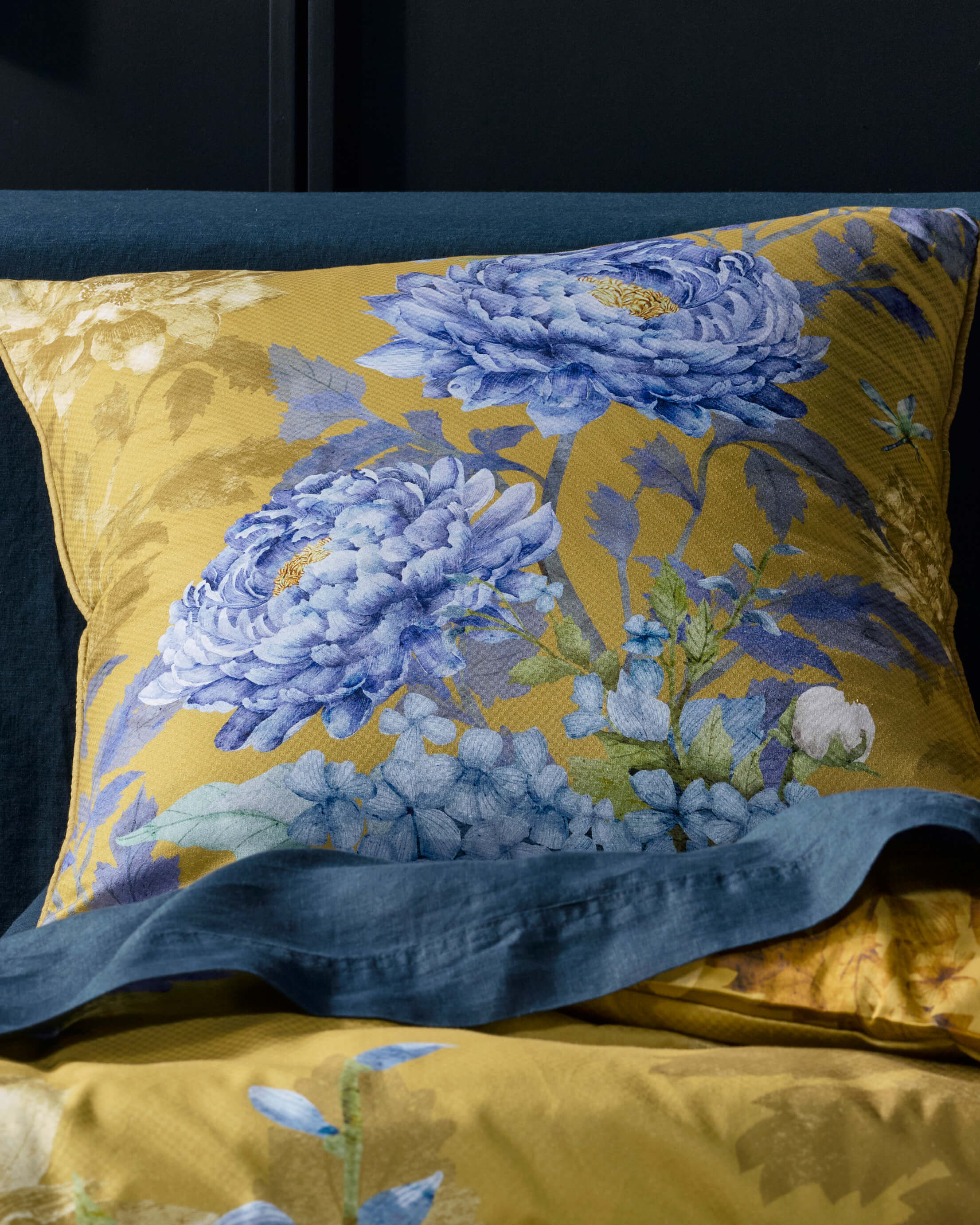 Marceline Mustard European Pillowcase